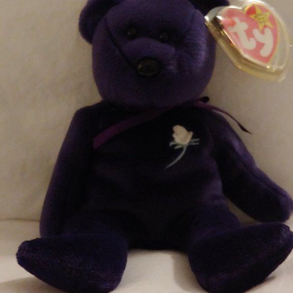 NEW Ty 1st Edition 1997 Princess Diana Beanie Baby-Very Rare - Picture 4 of 10